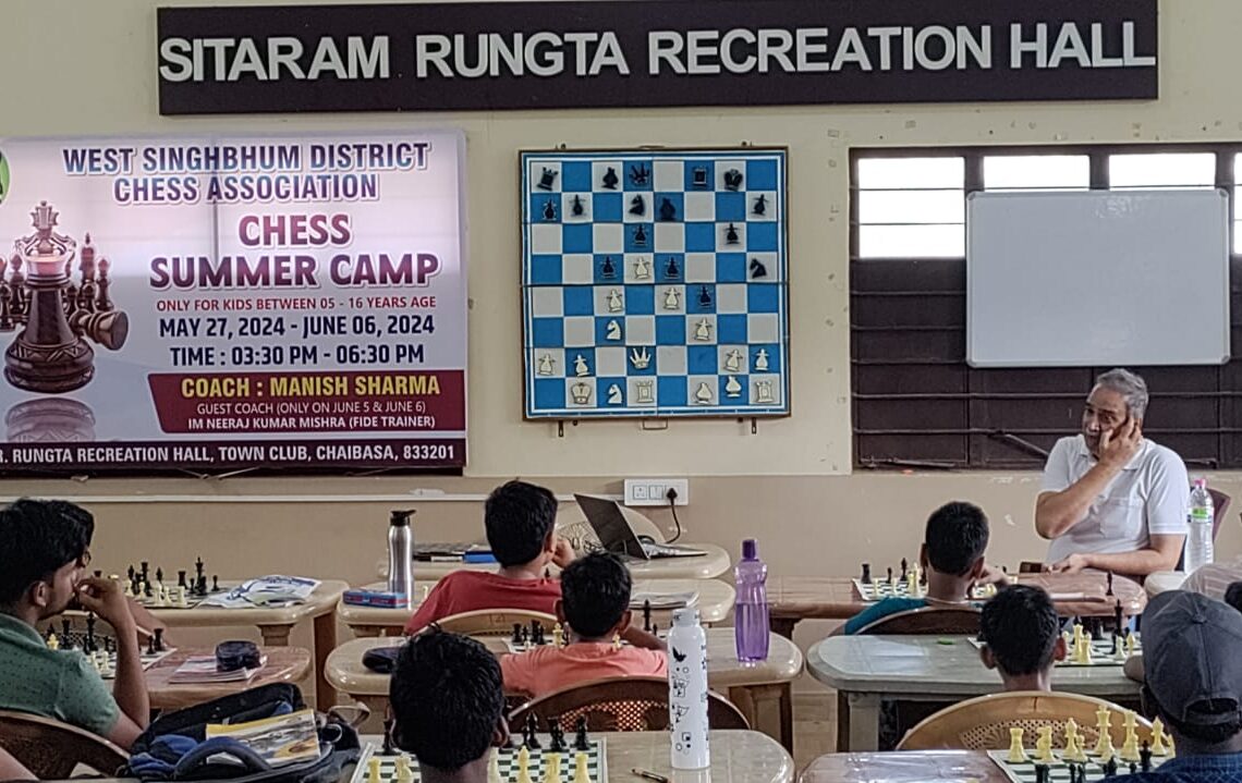 IM Neeraj Mishra to mentor young chess players at Chaibasa camp