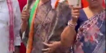 Union Minister Annapurna Devi leads Tiranga Yatra in Giridih