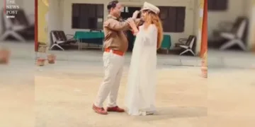 Inspector ‘line closed’ in Palamu for making reels inside police station