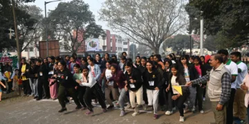 Eco Club of BIT Sindri organises green marathon