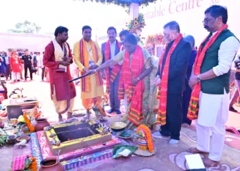 President Murmu lays foundation for ₹100-crore Jagannath temple in Jamshedpur