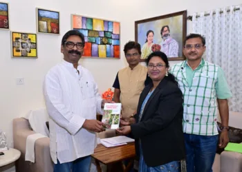 Jharkhand CM Hemant Soren discusses Dubai plan for Olchiki centenary