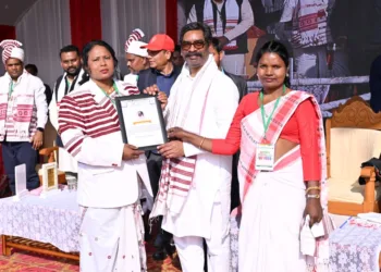 Jharkhand CM Hemant Soren at Assam tribal meet backs rights and unity