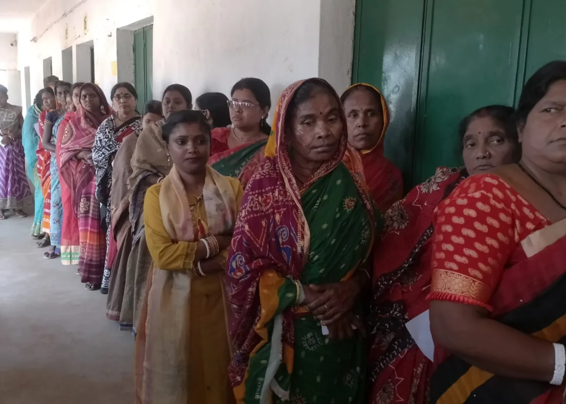 2026 Municipal polls: Steady polling, strong women turnout in Jamshedpur