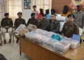 Palamu police seize over 8 kg cannabis, four arrested