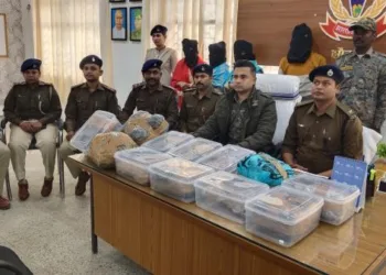 Palamu police seize over 8 kg cannabis, four arrested