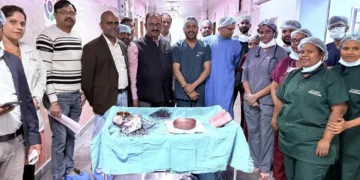 Ranchi Sadar Hospital removes 5-kg tumour in complex high-risk surgery