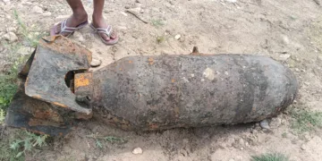 Jharkhand News: Unexploded US bomb found in Baharagora, triggers panic