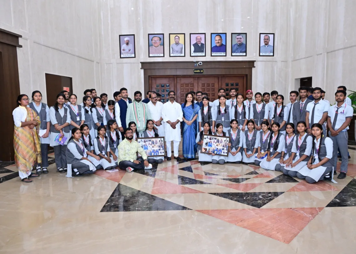 St Mariam’s students visit Jharkhand Vidhan Sabha