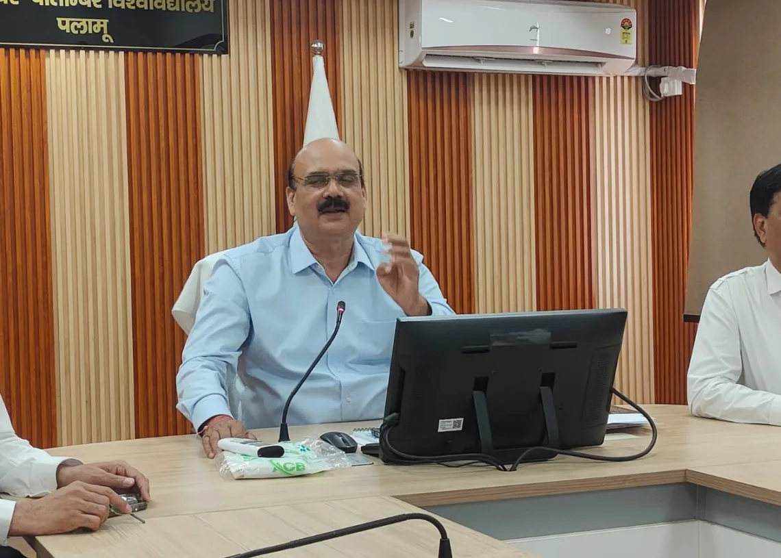 Nilamber Pitamber University VC’s first year: Reforms, protests and controversies