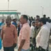Locals protest toll tax at Jorkat plaza in Palamu