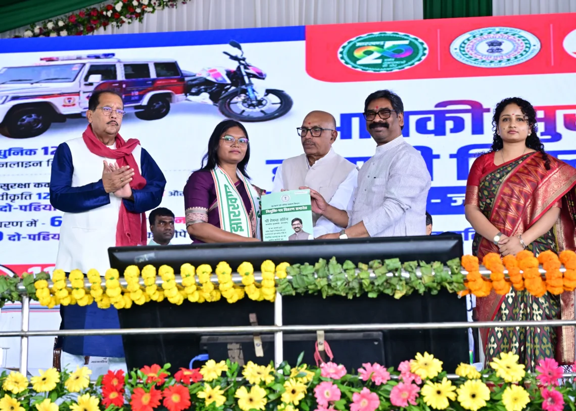 Jharkhand police get 1,485 vehicles as CM Hemant Soren pushes modern policing