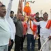 Sri Ram Sena State chief felicitates Mahavir Nav Yuvak Dal leaders in Daltonganj