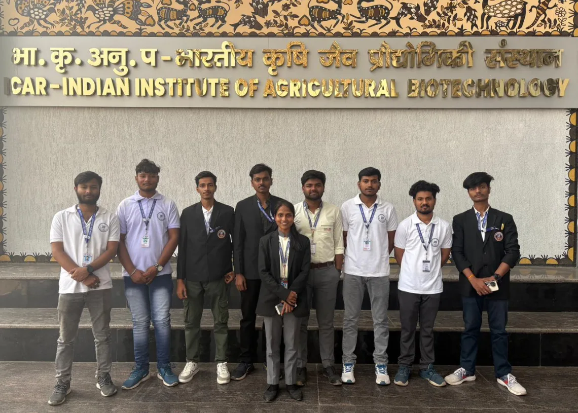 Sona Devi University students visit IIAB Ranchi for academic tour