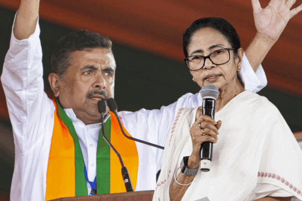 Suvendu to contest against Mamata as BJP releases first Bengal poll list