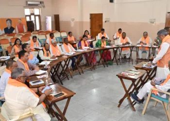 Jharkhand BJP holds key meet, Aditya Sahu calls for ‘double engine’ govt