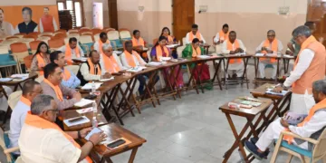 Jharkhand BJP holds key meet, Aditya Sahu calls for ‘double engine’ govt