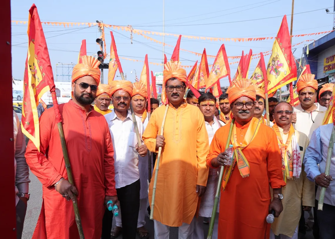 Mega Hanuman Dham rises in Jharkhand, Rath Yatra draws crowds in Ranchi