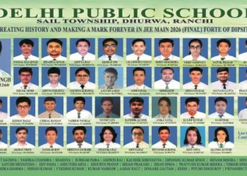 DPS Ranchi JEE Main 2026: 43 students above 95 percentile, over 150 shine