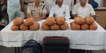 15 kg ganja seized at Tatanagar railway station, two traffickers arrested