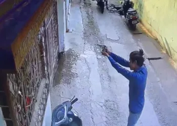 Gunmen fire at BJP leader’s house in Adityapur, CCTV footage surfaces