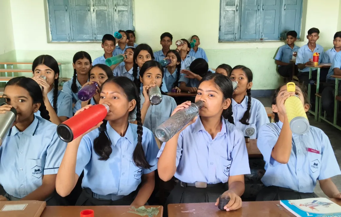 Jharkhand school introduces ‘Water Bell’ to beat heat; unique initiative in Daltonganj