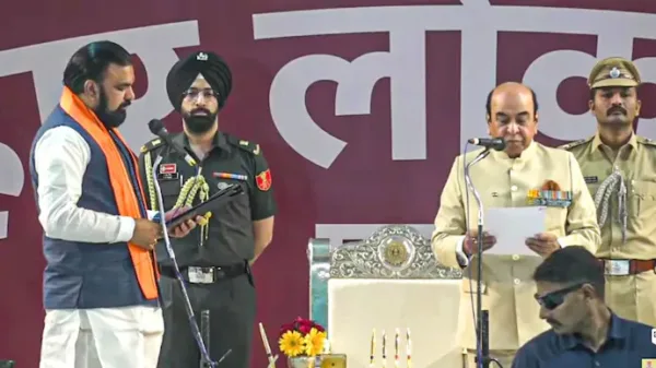 Samrat Choudhary takes oath as Bihar CM, Nitish Kumar era ends