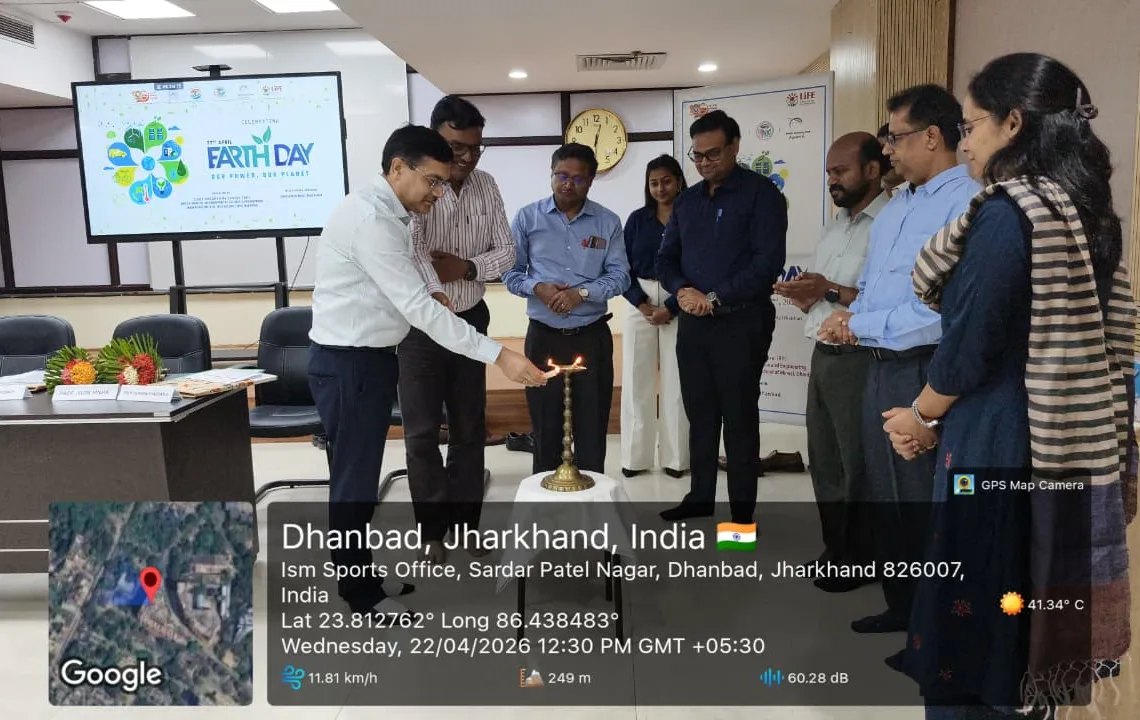 IIT (ISM) Dhanbad celebrates World Earth Day with focus on sustainability, innovation