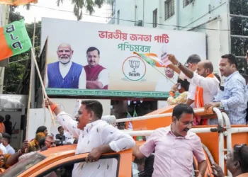 BJP nears 200 in Bengal, Vijay’s TVK surges in Tamil Nadu, UDF leads in Kerala