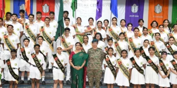 DPS Ranchi inducts new student council for 2026–27
