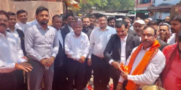 Foundation stone laid for G+4 Bar Association building in Daltonganj