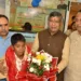 BJP honours Ranchi’s 7-year-old swimmer Ishank Singh for Palk Strait World Record