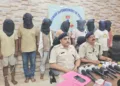 Eight arrested from gambling den in Jamshedpur, ₹35,000 cash seized