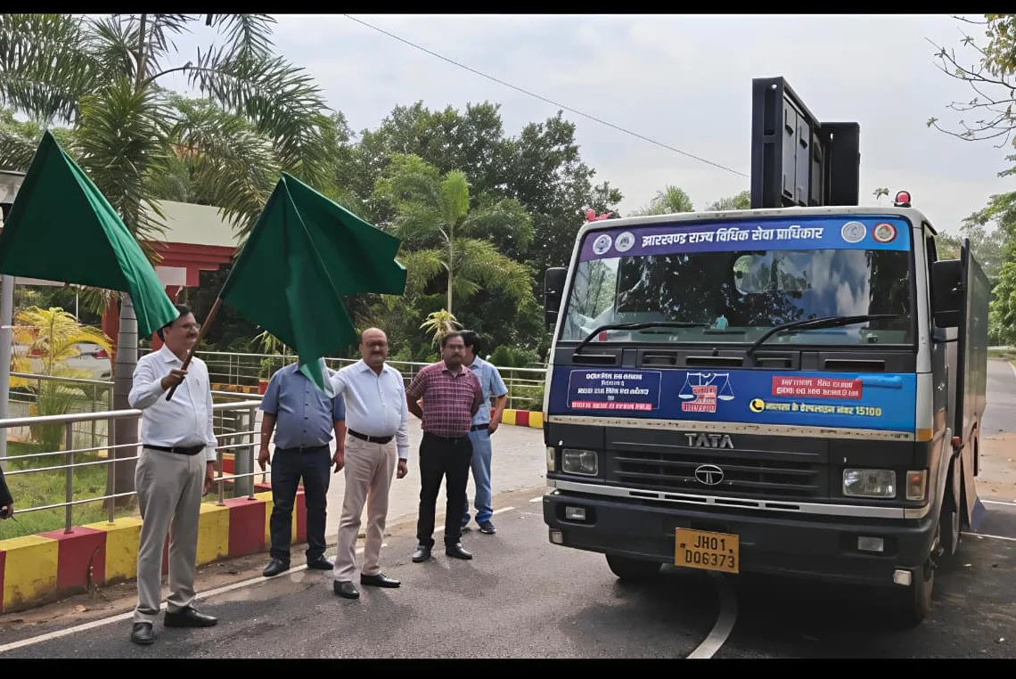 Khunti DLSA rolls out legal awareness van for tribal villages
