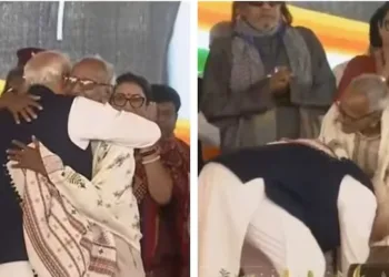PM Modi’s gesture to Makhan Lal Sarkar sparks emotional response across party ranks