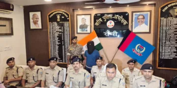 ₹10-lakh rewarded PLFI state chief Amrit Horo arrested in Ranchi
