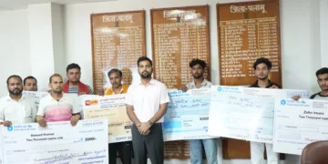 8 Good Samaritans honoured in Palamu for saving road accident victims