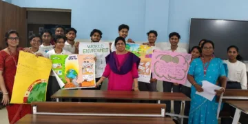 Sona Devi University holds poster, slogan-writing competition