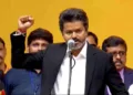 TN CM Vijay announces 200 free power units, promises ‘new era of social justice’