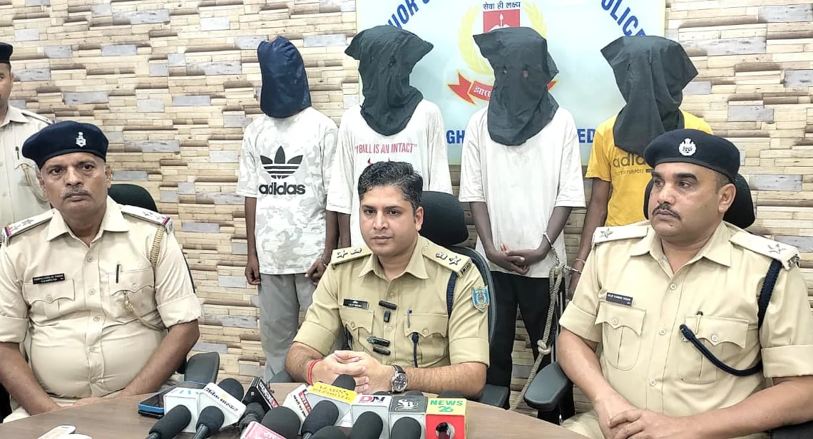 4 arrested in Jamshedpur Marine Drive firing case; pistol, ammunition seized