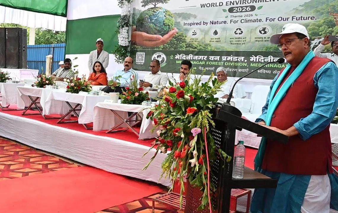 World Environment Day celebrated with river clean-up drive in Palamu