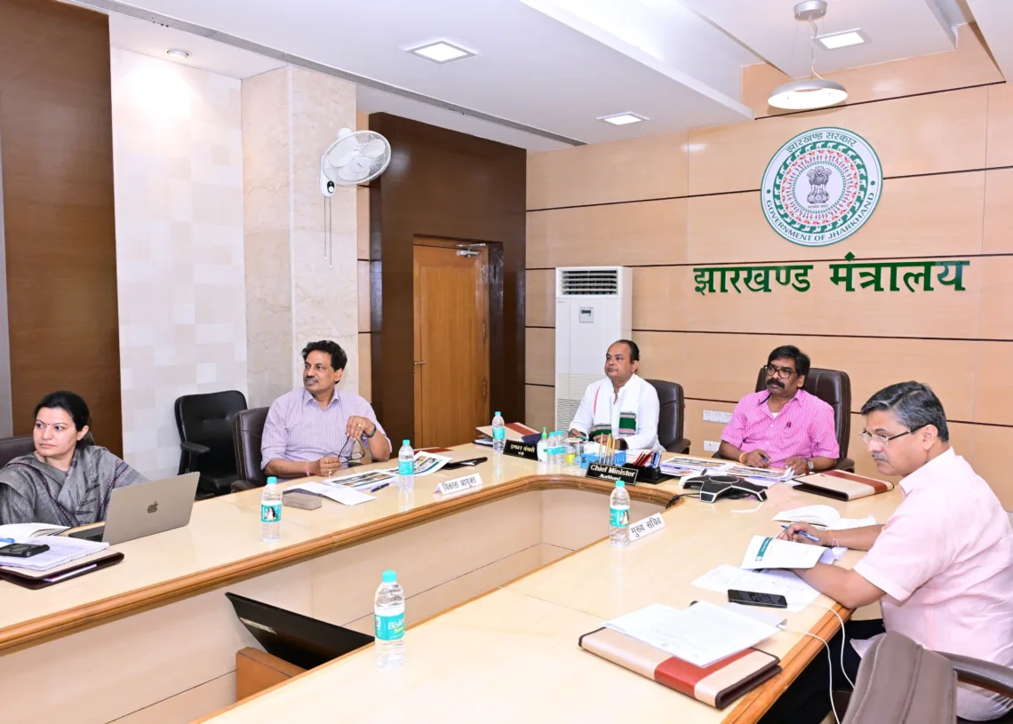CM Hemant Soren orders AI-based ambulance monitoring, faster health recruitment drive