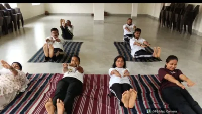 Yoga Day observed with enthusiasm at Sona Devi University