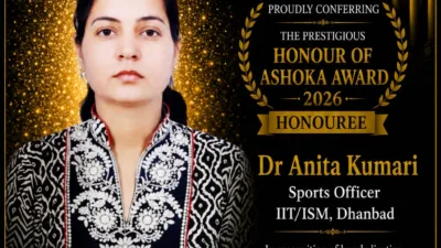 IIT (ISM) sports officer becomes first woman from Jharkhand to receive Ashoka Award