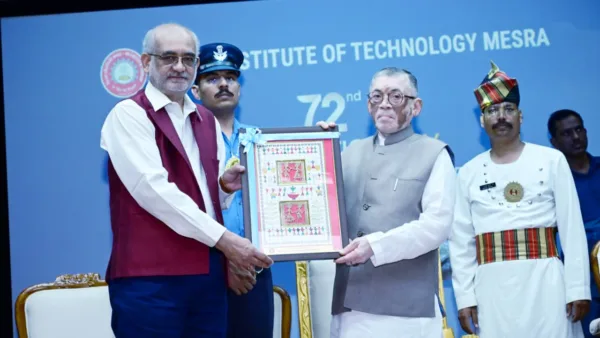 Governor calls on BIT Mesra to develop solutions for Jharkhand’s challenges