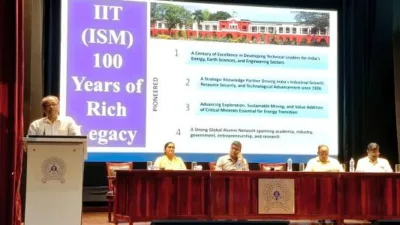 IIT (ISM) Dhanbad welcomes new students; Director calls for innovation