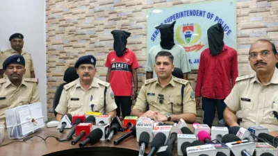 Jamshedpur extortion gang busted after Tinplate market firing; three arrested, arms seized