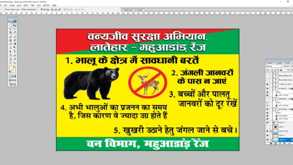 Bear attack alert in Palamu Tiger Reserve: Forest department launches awareness drive in Jharkhand