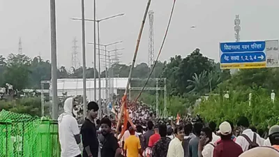JPSC-JSSC protest: Students reach assembly gate no. 1 despite lathi-charge, tear gas; Khiangte arrest fails to dampen agitation
