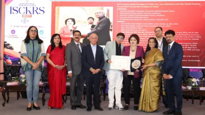 Ranchi ophthalmologist Dr Bharti Kashyap receives Keratos Excellence Award for work in keratoconus treatment
